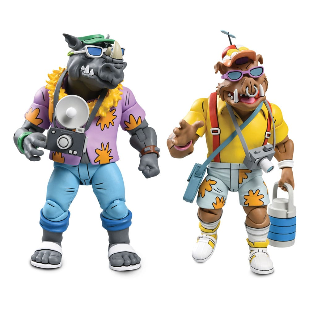 NECA TMNT Vacation Bebop and Rocksteady