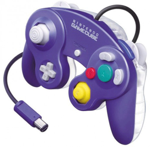 Nintendo Gamecube Controller Paars/Transparant