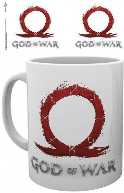 Hole in the Wall God of War Mug - Logo