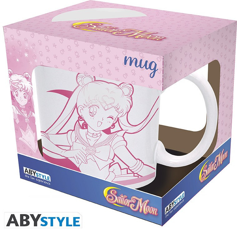 Abystyle Sailor Moon Mug - Sailor Moon & Luna