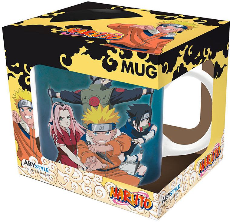 Abystyle Naruto Mug - Team 7 vs Haku/Zabuza