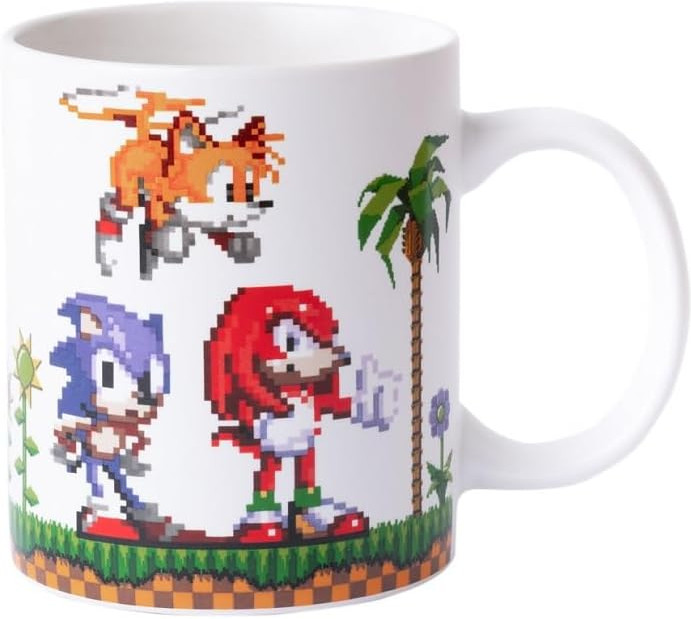 SEGA Sonic The Hedgehog - Pixel Retro Mug