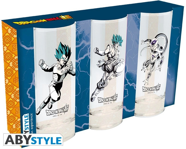 Abystyle Dragon Ball Super - 3 Glasses Set