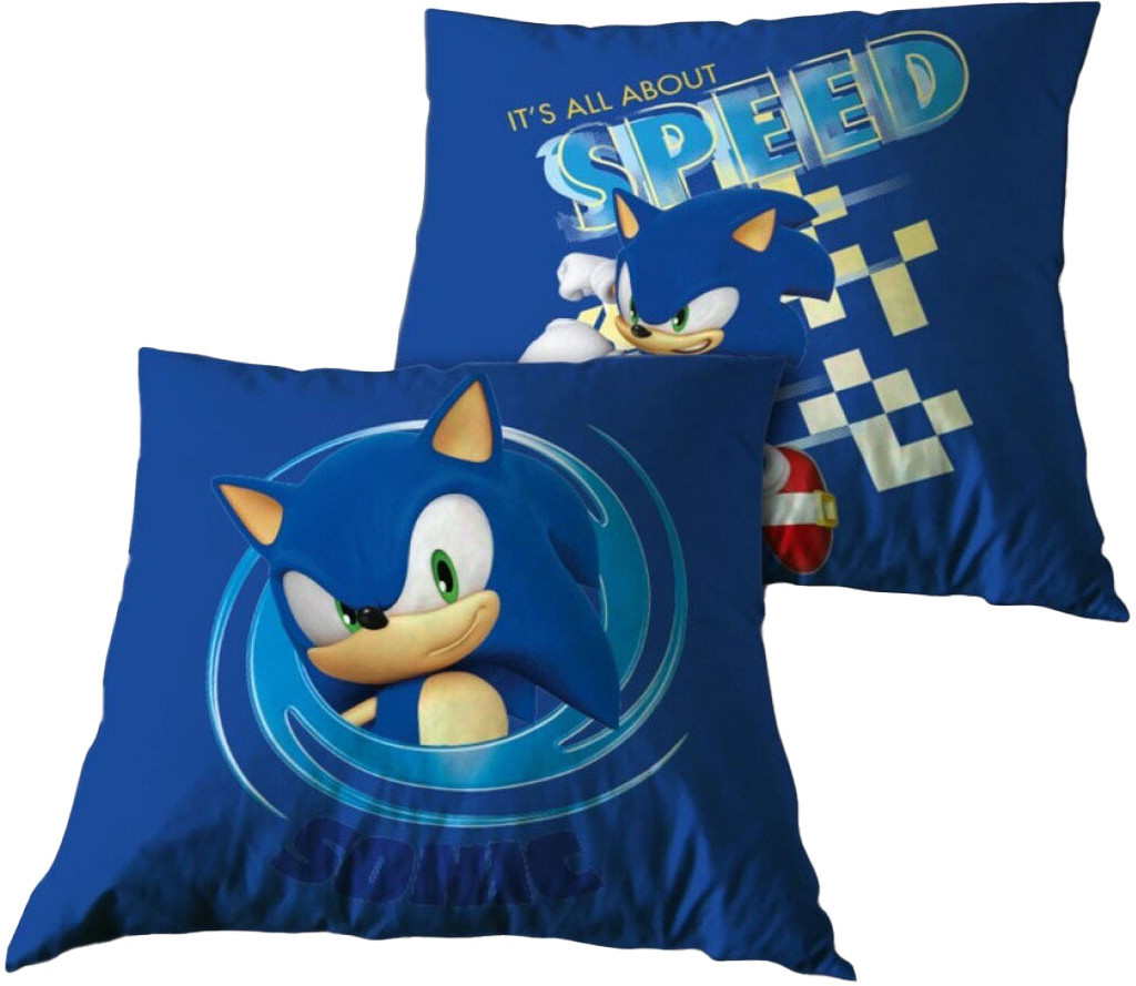 SEGA Sonic the Hedgehog - Cushion It's All About Speed