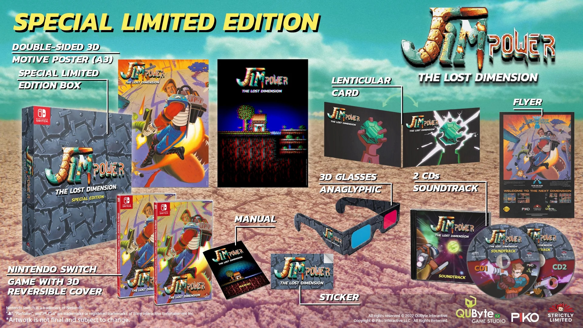 Strictly Limited Games Jim Power: The Lost Dimension Special Limited Edition