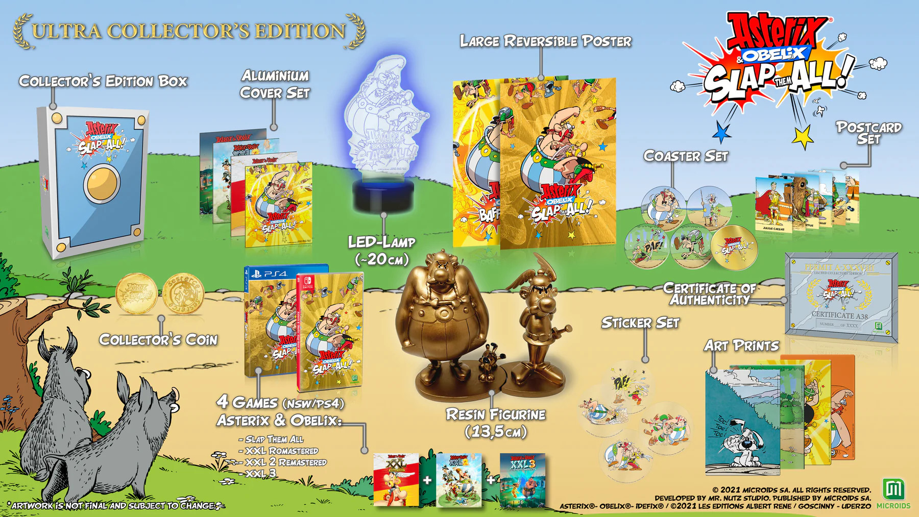 Strictly Limited Games Asterix & Obelix Slap Them All! Ultra Collector's Edition (Strictly Limited)