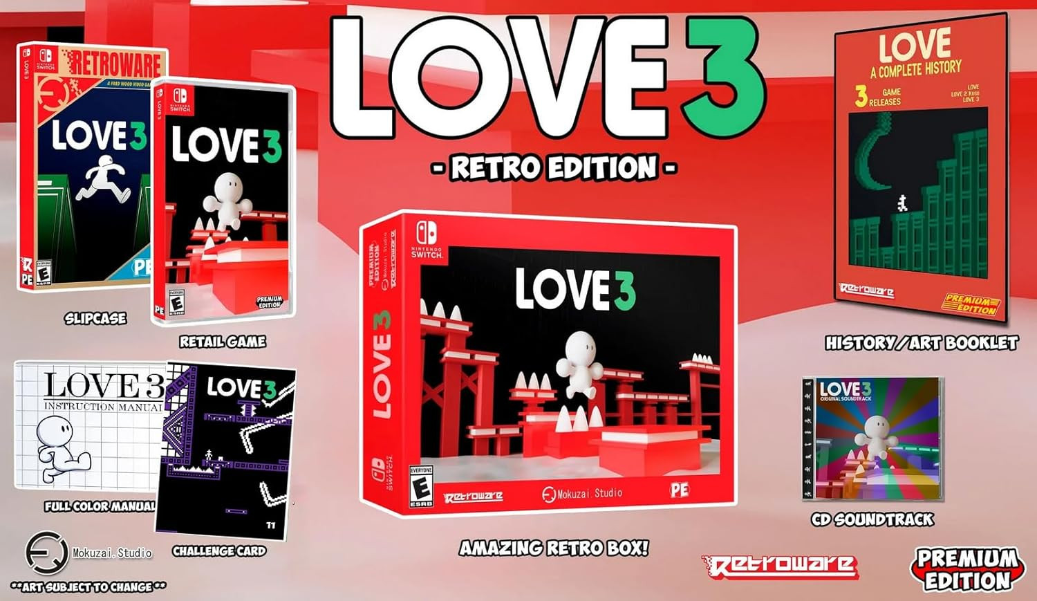 Premium Edition Games Love 3 Retro Edition