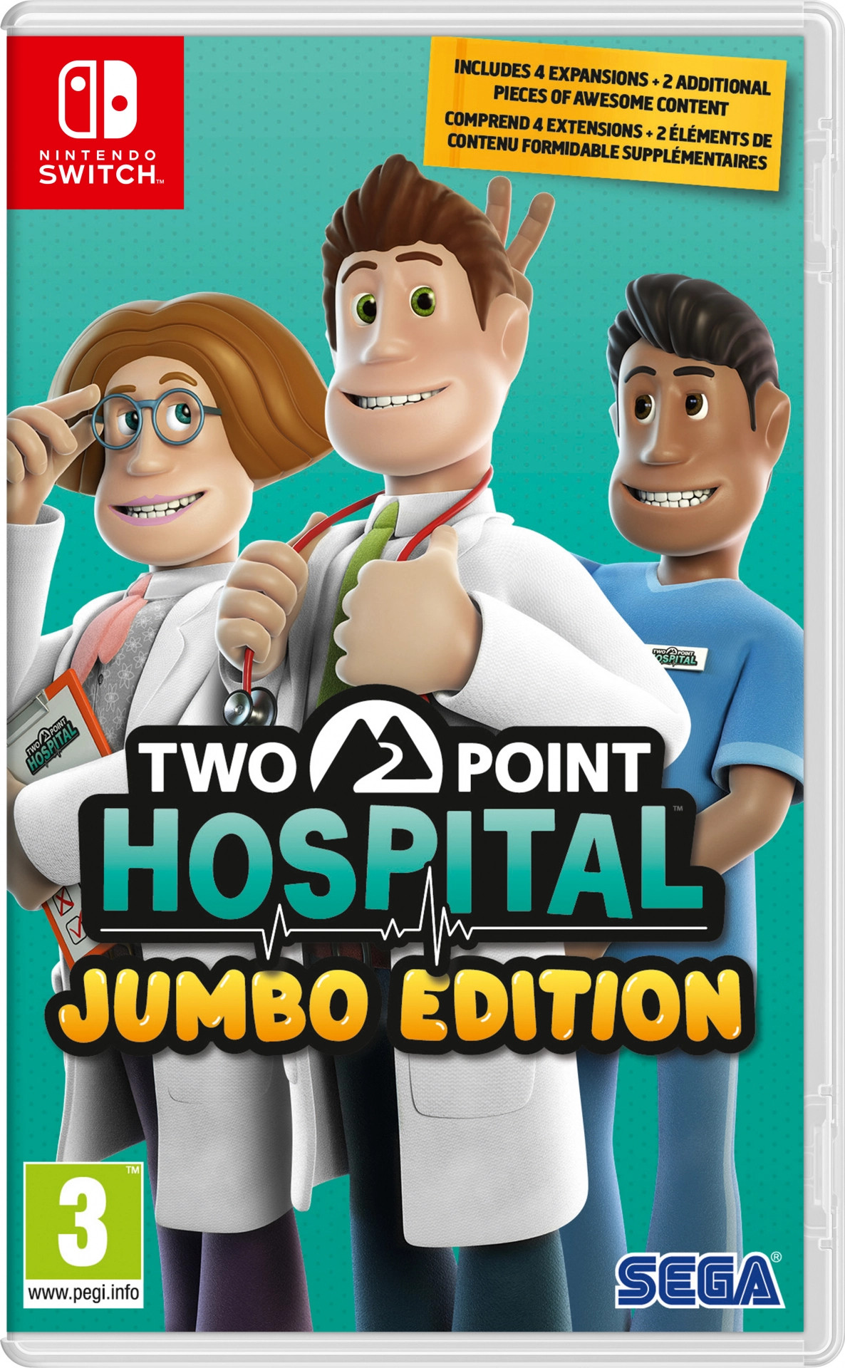 SEGA Two Point Hospital Jumbo Edition