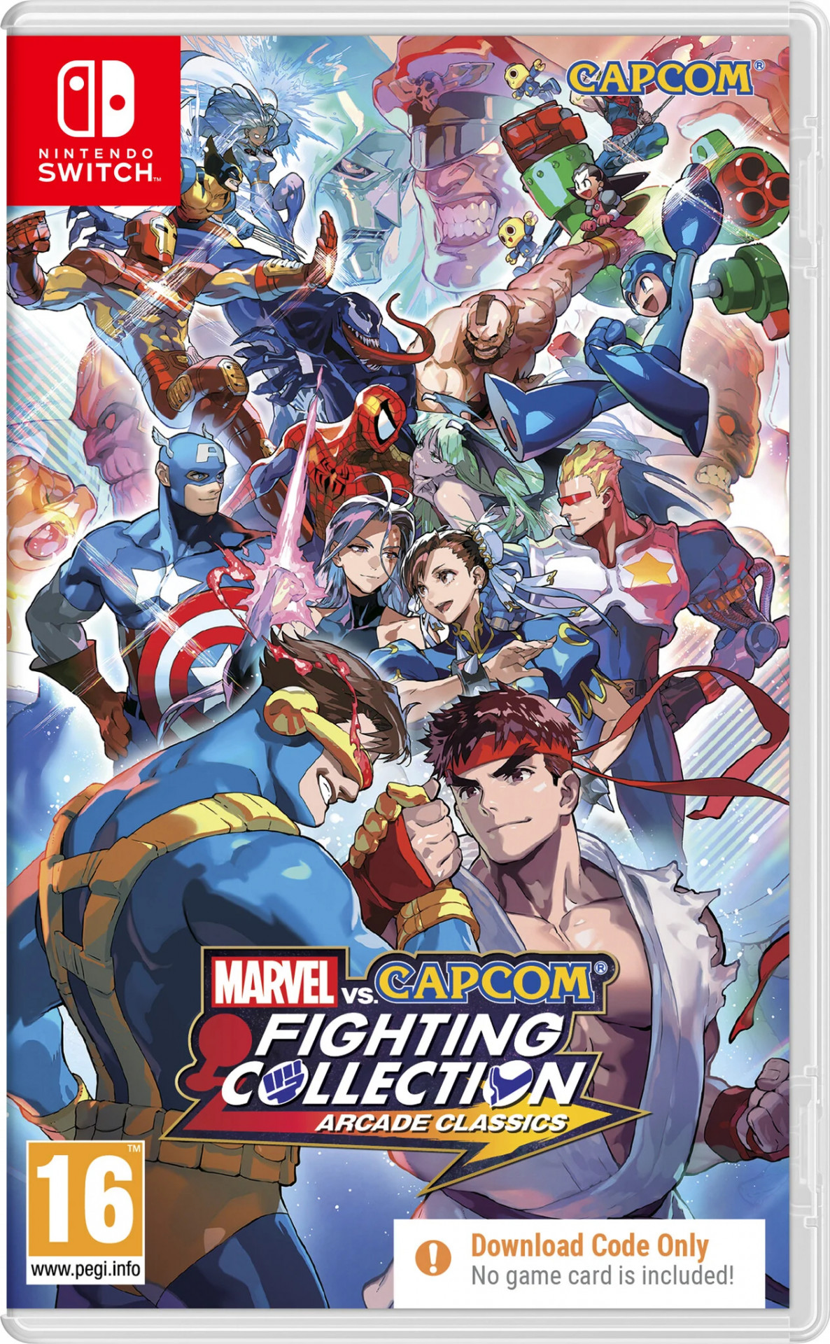 Capcom Marvel vs  Fighting Collection Arcade Classics (code in a box)