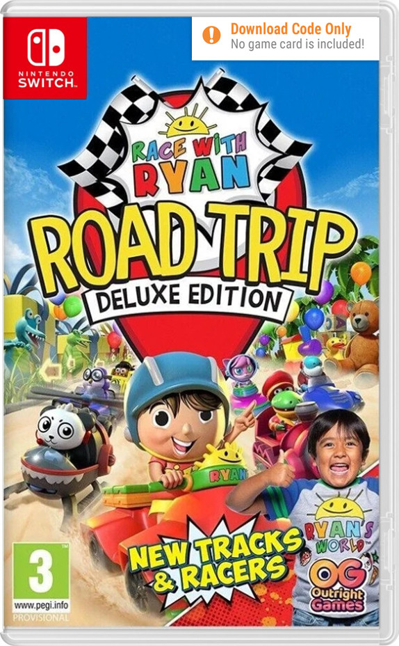 Outright Games Race with Ryan: Roadtrip Deluxe Edition (code in a box)