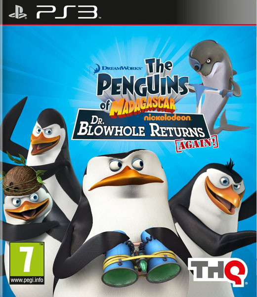 THQ De Pinguins van Madagascar Dr. Blowhole keert weer Terug