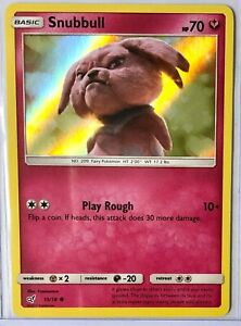 Pokémon Snubbull - 15/18 - Holo - Detective Pikachu Series