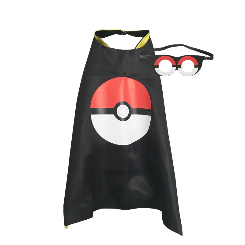 Pokémon Superhelden Outfit (Cape + Masker)