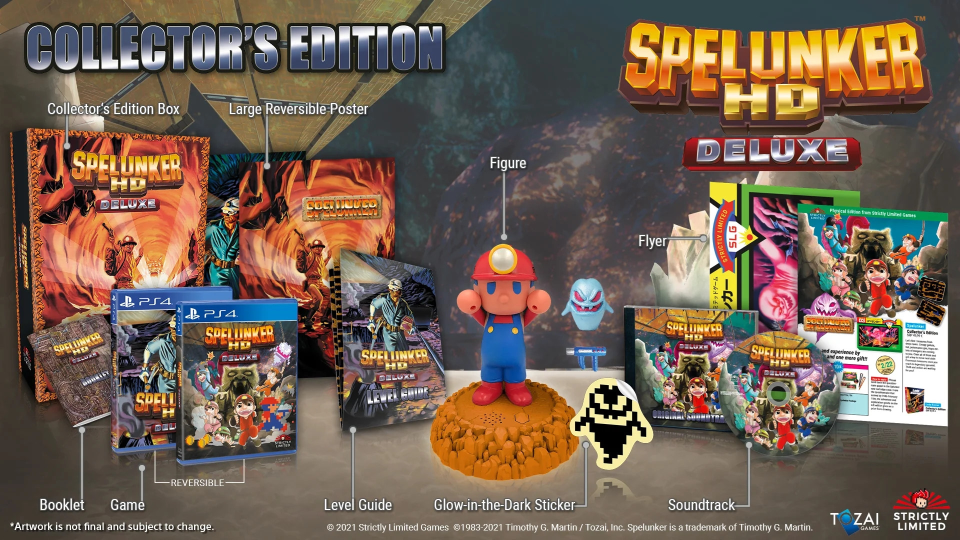 Strictly Limited Games Spelunker HD Deluxe Collector's Edition