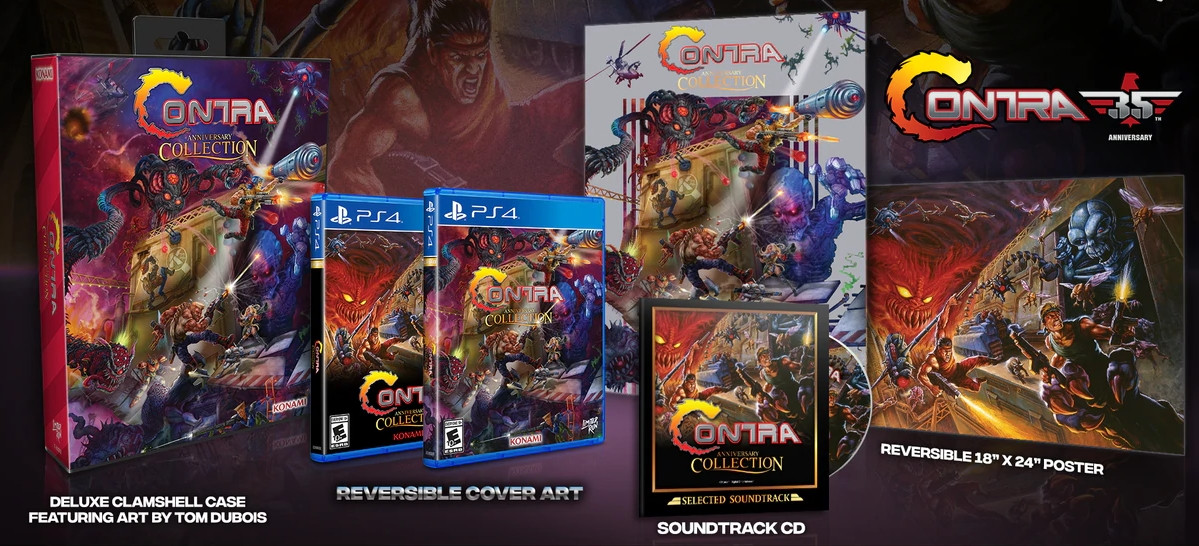 Limited Run Contra Anniversary Collection Hard Corps Edition ( Games)