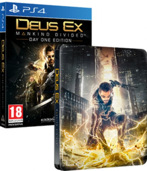 Square Enix Deus Ex Mankind Divided (Day 1 Edition) (steelbook edition)