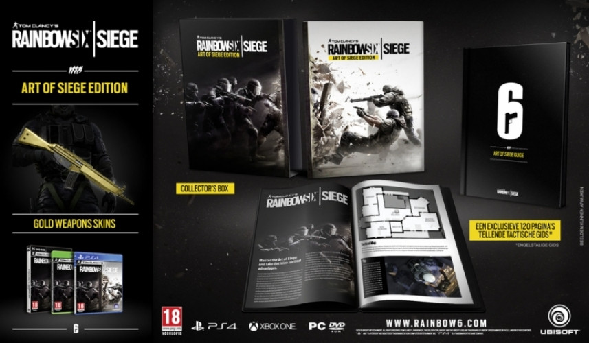 Ubisoft Rainbow Six Siege Art of Siege Edition