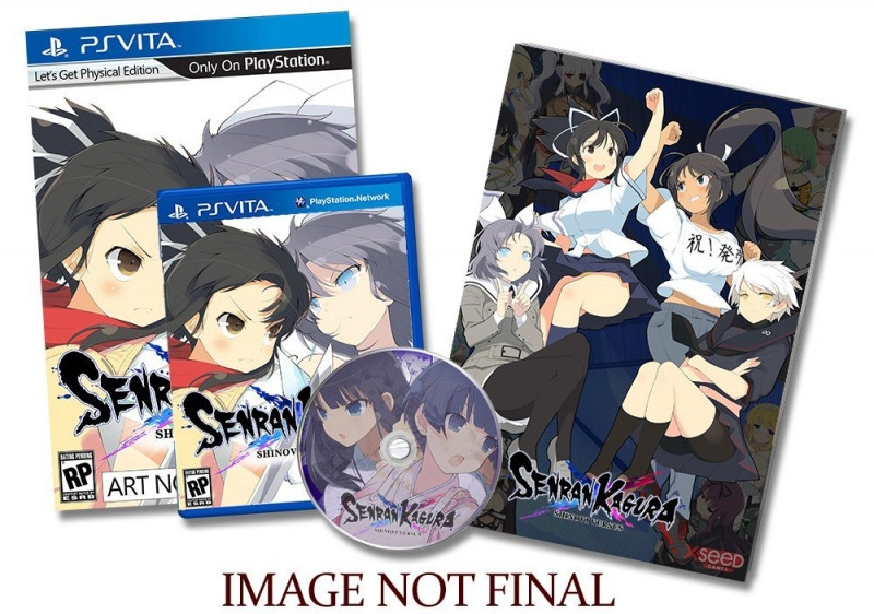 XSEED Games Senran Kagura Shinovi Versus Limited Edition