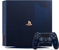 Sony Playstation 4 pro 2 TB [500 Million Limited Edition incl. draadloze controller] blauw - refurbished