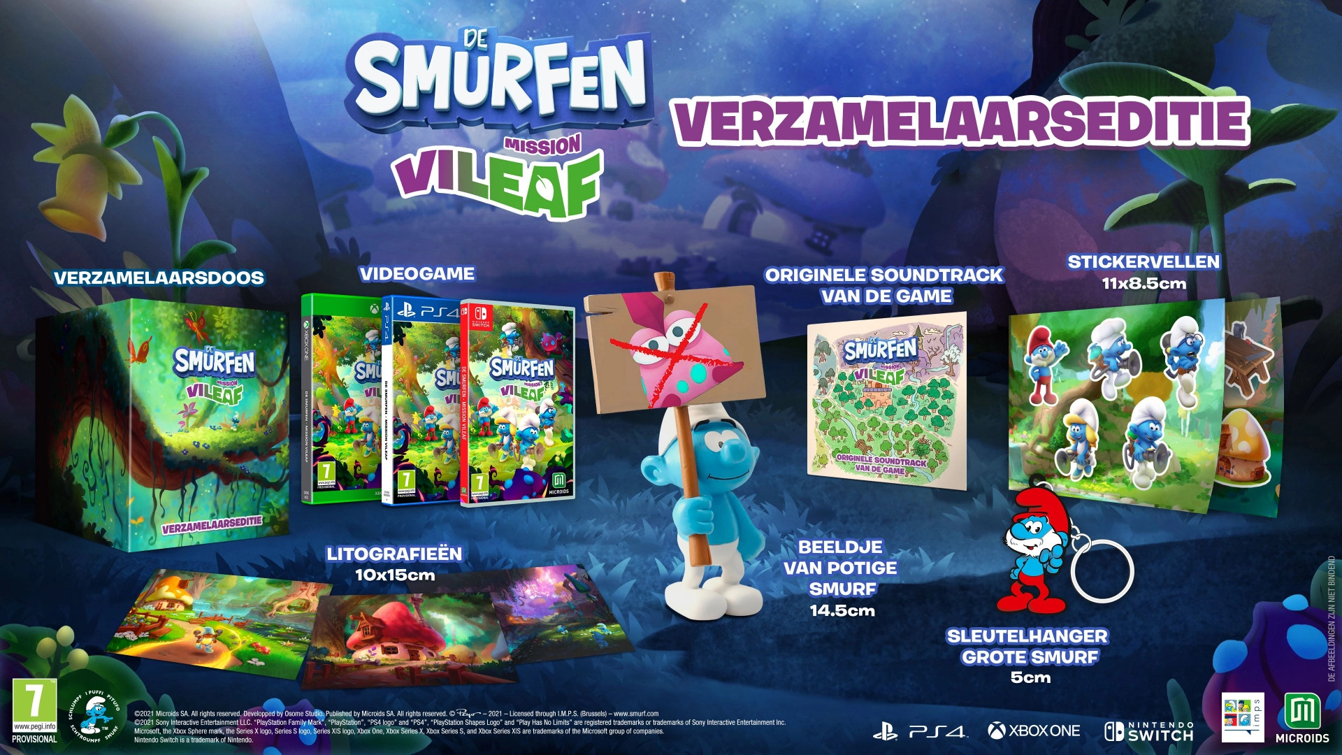 Microids The Smurfs - Mission Vileaf Collector Edition