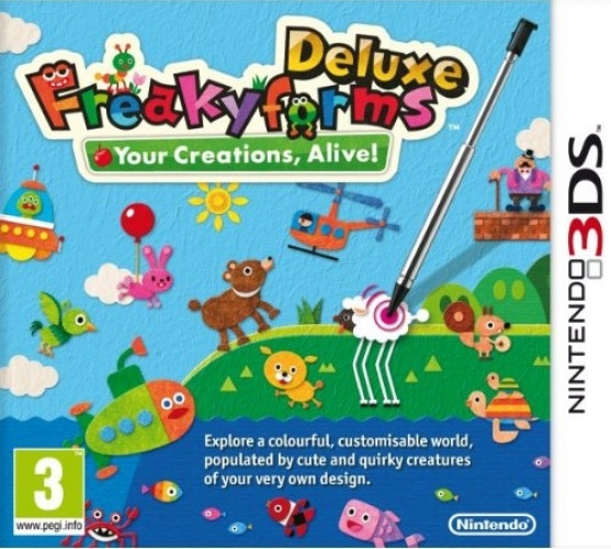 Nintendo Freaky Forms Deluxe Your Creations Alive
