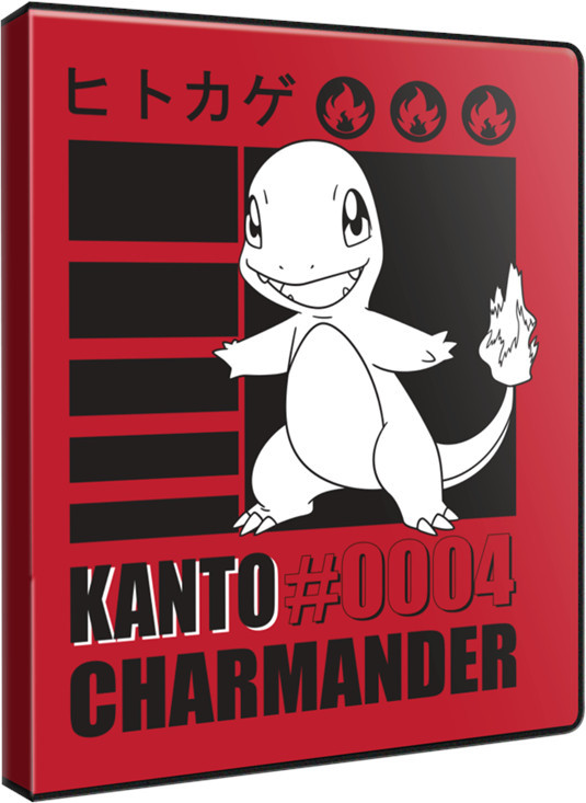 Ultra Pro Pokemon TCG Kanto Starter Charmander 4-Pocket Portfolio