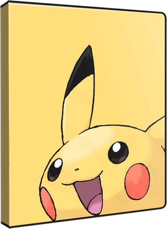 Ultra Pro Pokemon TCG Pikachu Yellow 4-Pocket Portfolio