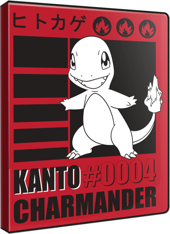 Ultra Pro Pokemon TCG Kanto Charmander 9-Pocket Portfolio
