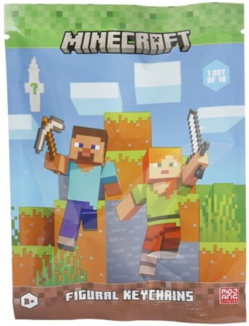 Mojang Minecraft Figural Keychain Blind Bag
