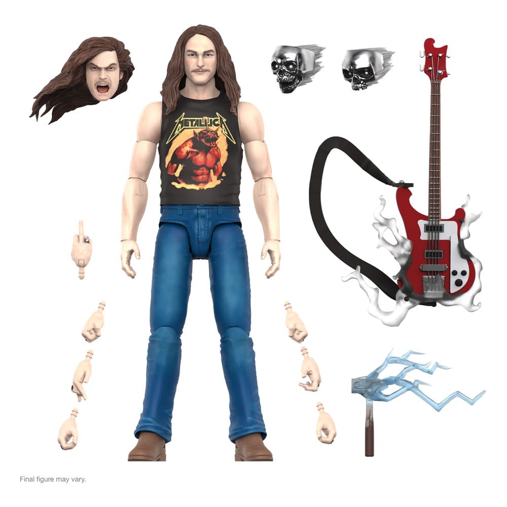 Super7 Ultimates Cliff Burton Action Figure