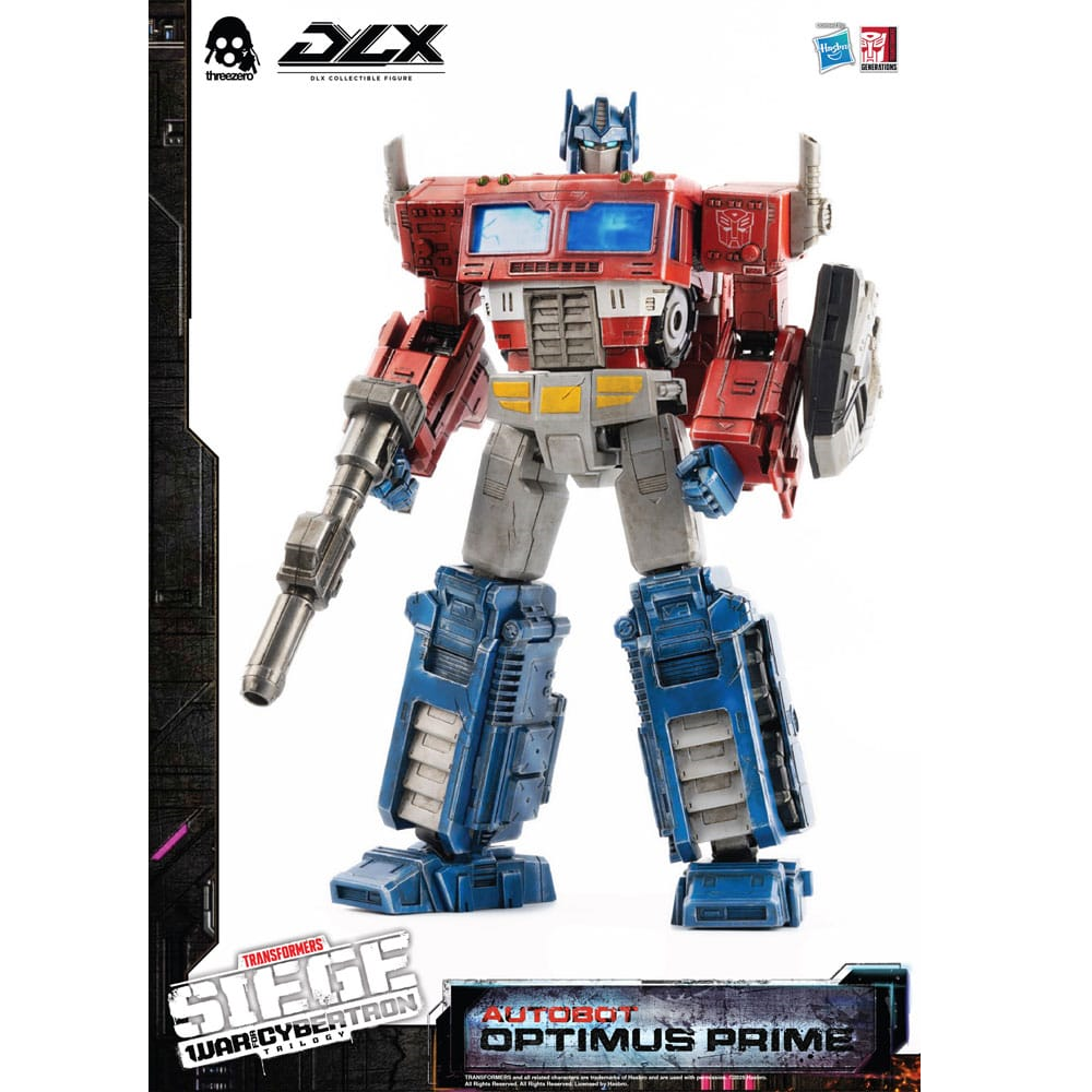 Threezero Transformers War for Cybertron DLX Optimus Prime