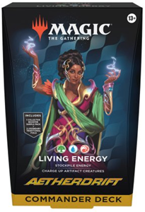 Wizards of The Coast Magic the Gathering - Aetherdrift Commander Deck - Living Energy