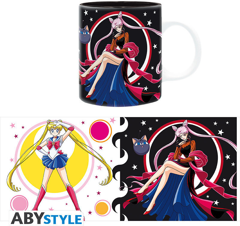 Abystyle Sailor Moon Mug - Sailor Moon vs Black Lady