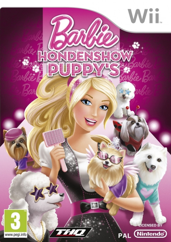 THQ Barbie Hondenshow Puppy's