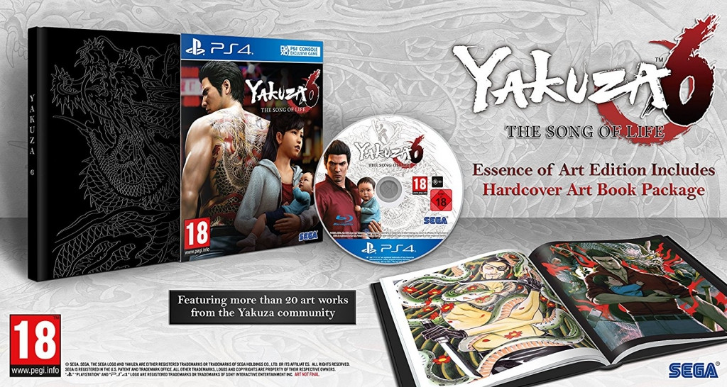 SEGA Yakuza 6: The Song of Life Essence of Art Edition