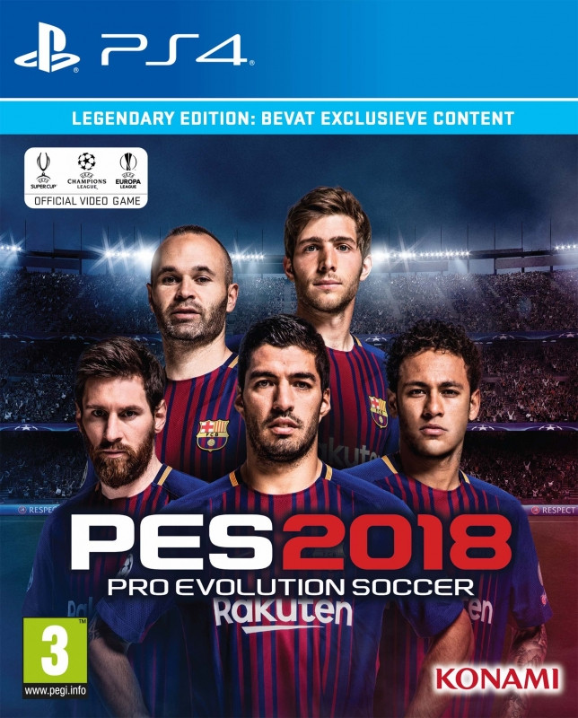 Konami Pro Evolution Soccer 2018 (Legendary Edition)