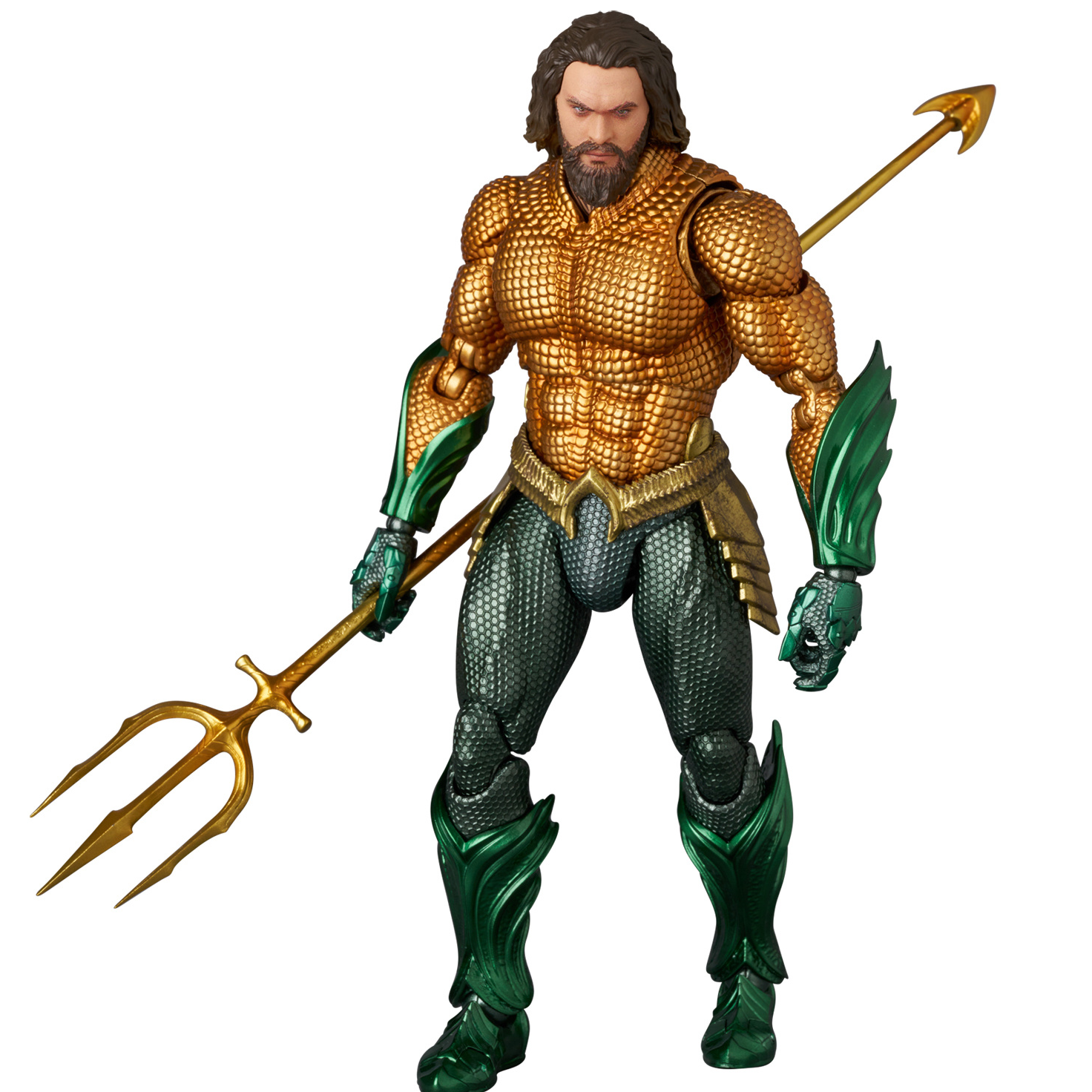 Medicom MAFEX Aquaman (Gold & Green Suit)