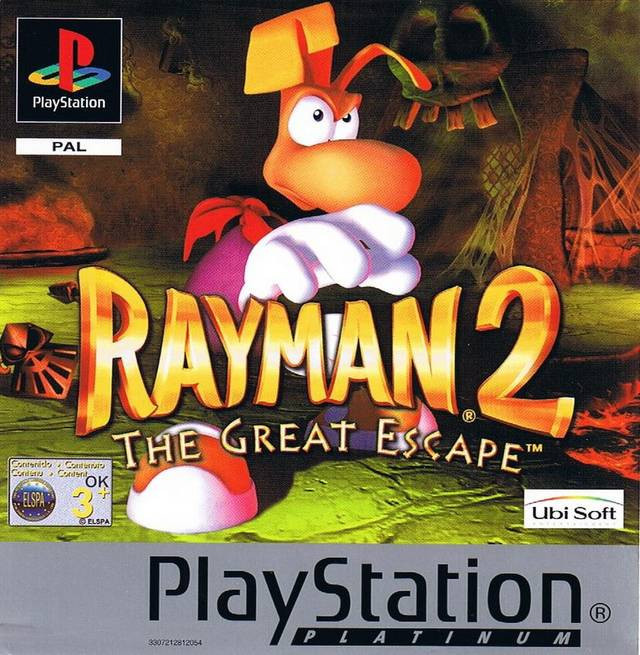 Ubisoft Rayman 2 The Great Escape (platinum)