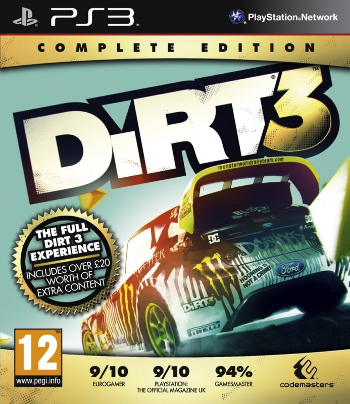 Codemasters Dirt 3 Complete Edition