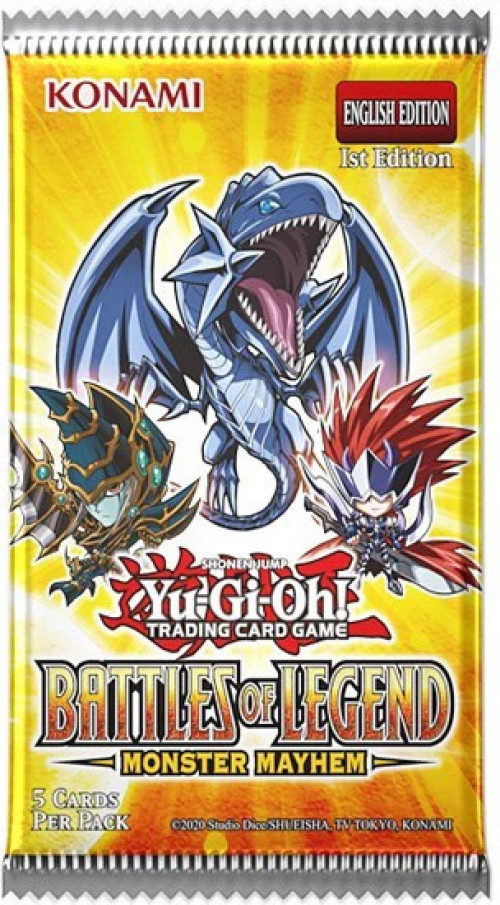 Konami Yu-Gi-Oh! TCG Battles of Legend: Monster Mayhem Booster Pack
