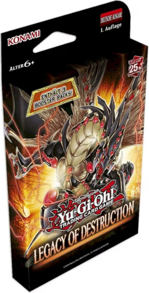 Konami Yu-Gi-Oh! TCG Legacy of Destruction 3-Pack