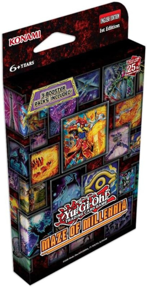 Konami Yu-Gi-Oh! TCG Maze of Millennia Booster 3-Pack