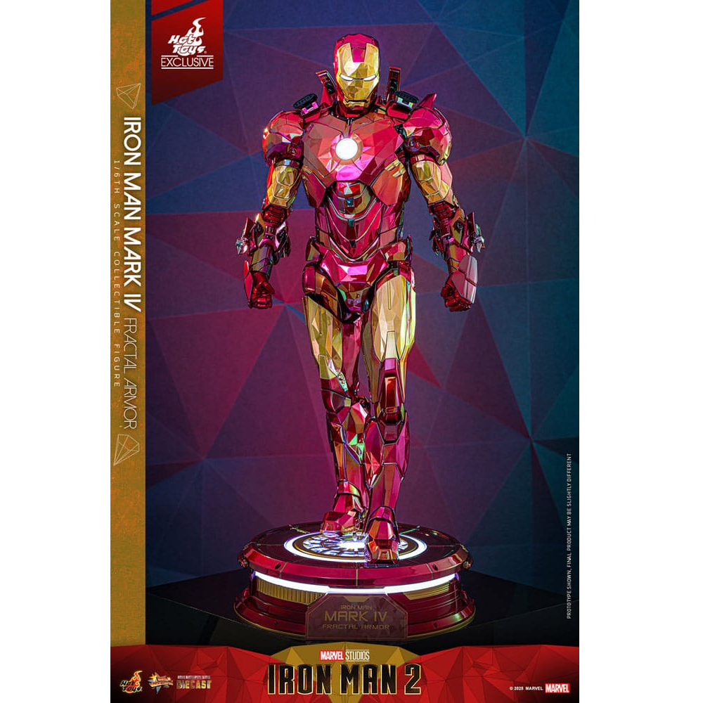 Hot Toys Iron Man Mark VI (Fractal Armor)