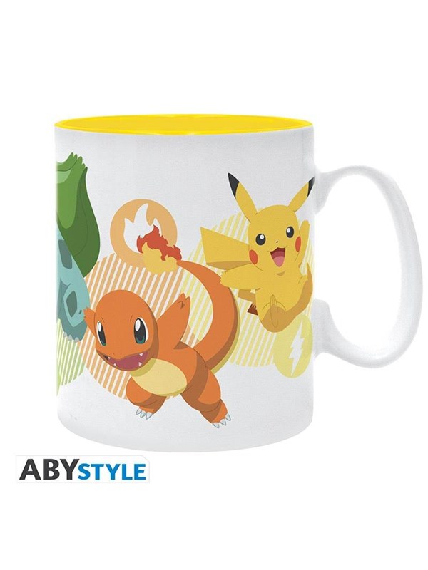 Abystyle Pokemon Mug - Pikachu and Starters
