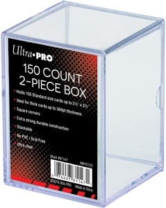 Ultra Pro Cardbox Perspex 150 Cards