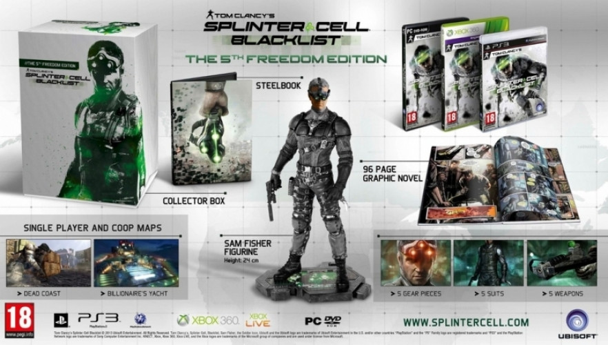 Ubisoft Tom Clancy's Splinter Cell Blacklist (5th Freedom Edition)