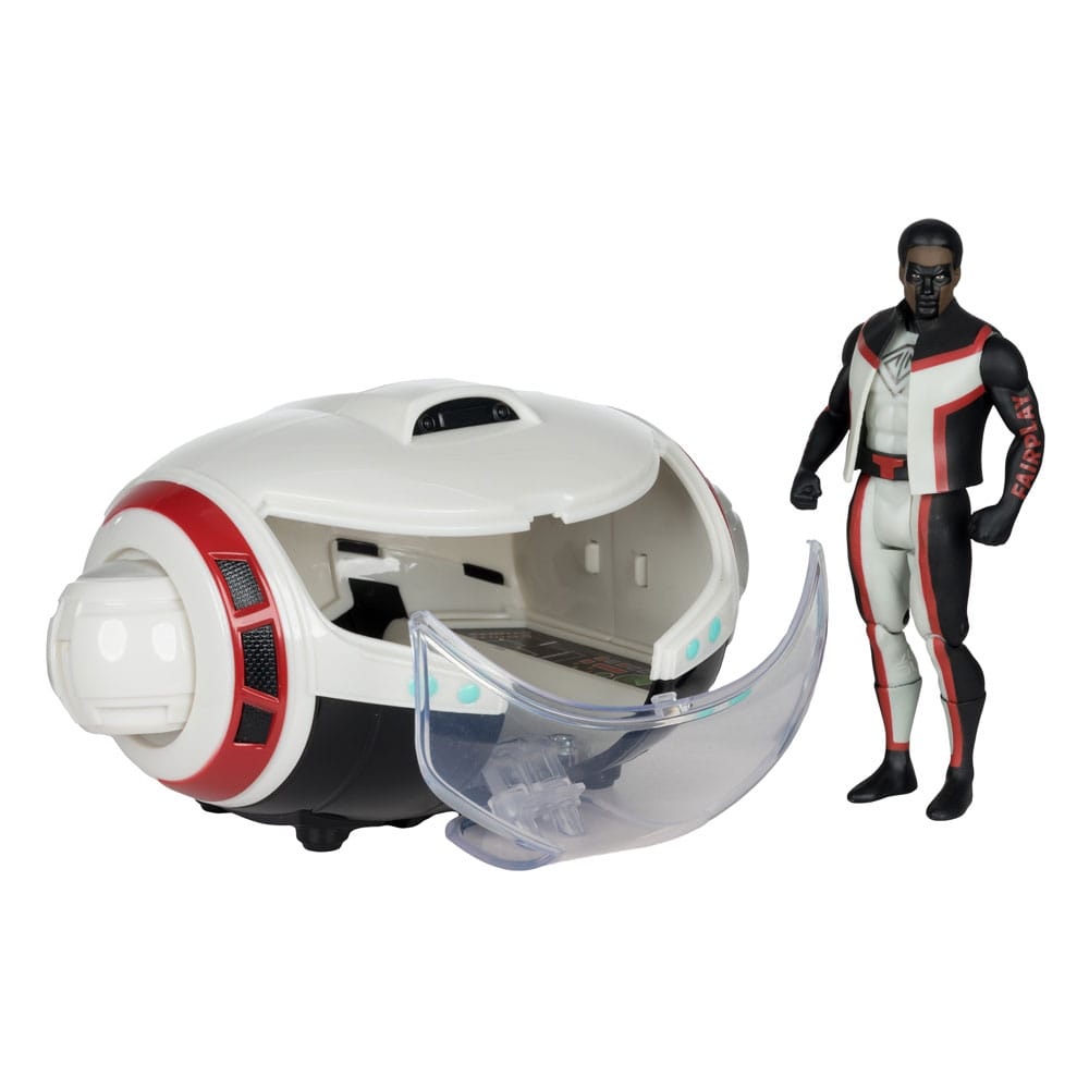 McFarlane Super Powers Mr. Terrific & T-Craft