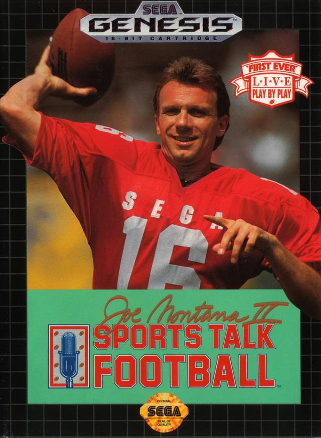 SEGA Joe Montana II: Sports Talk Football