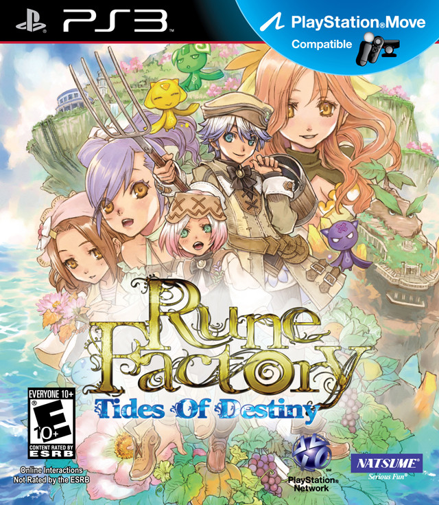 Natsume Rune Factory Tides of Destiny