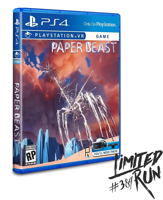 Limited Run Paper Beast ( Games) (PSVR Required)